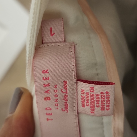 Ted baker floral skirt with pockets - Picture 2 of 8